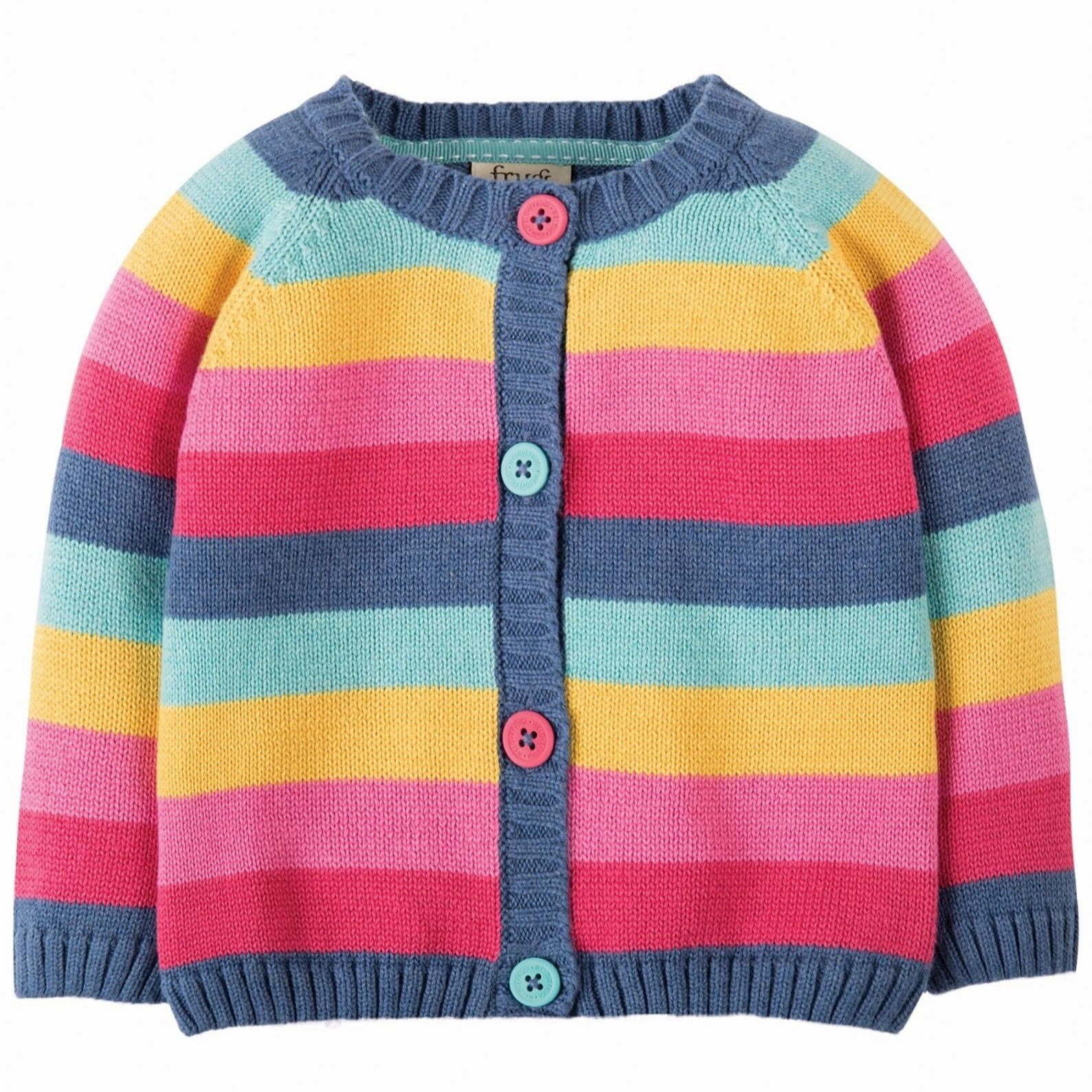 Frugi Baby Kids Little Happy Day Cardigan - 2-3Y Swimwear for kids Soccer outfits for children