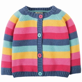 Frugi Baby Kids Little Happy Day Cardigan - 2-3Y Swimwear for kids Soccer outfits for children