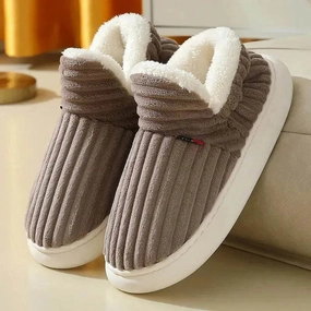 Winter Men's And Women's Same Style Cotton Slippers Heavy Duty Winter Cold Terrain Protection