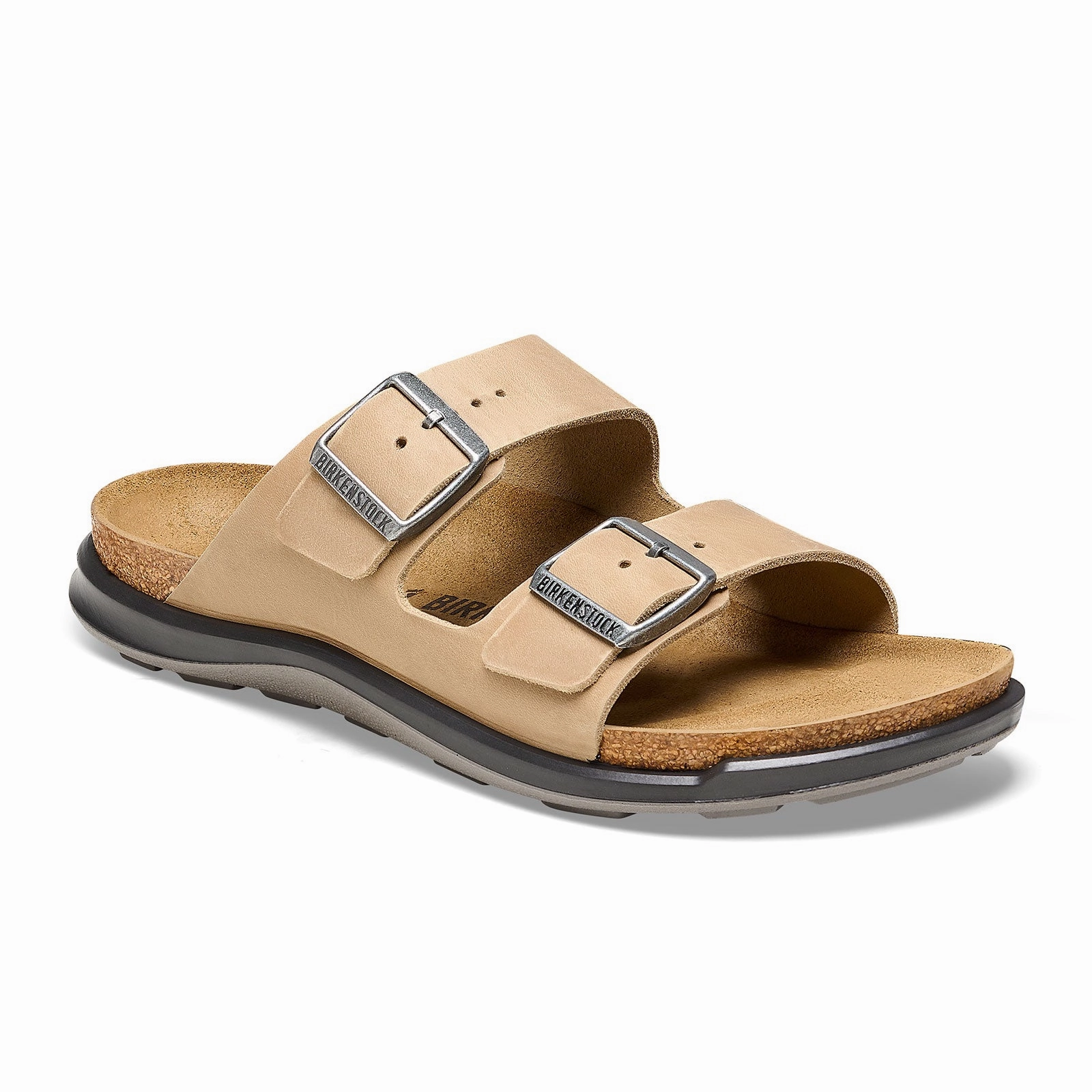 Birkenstock Arizona Rugged Slide Sandal (Women) - Tobacco Oiled Leather Motion control Low Top