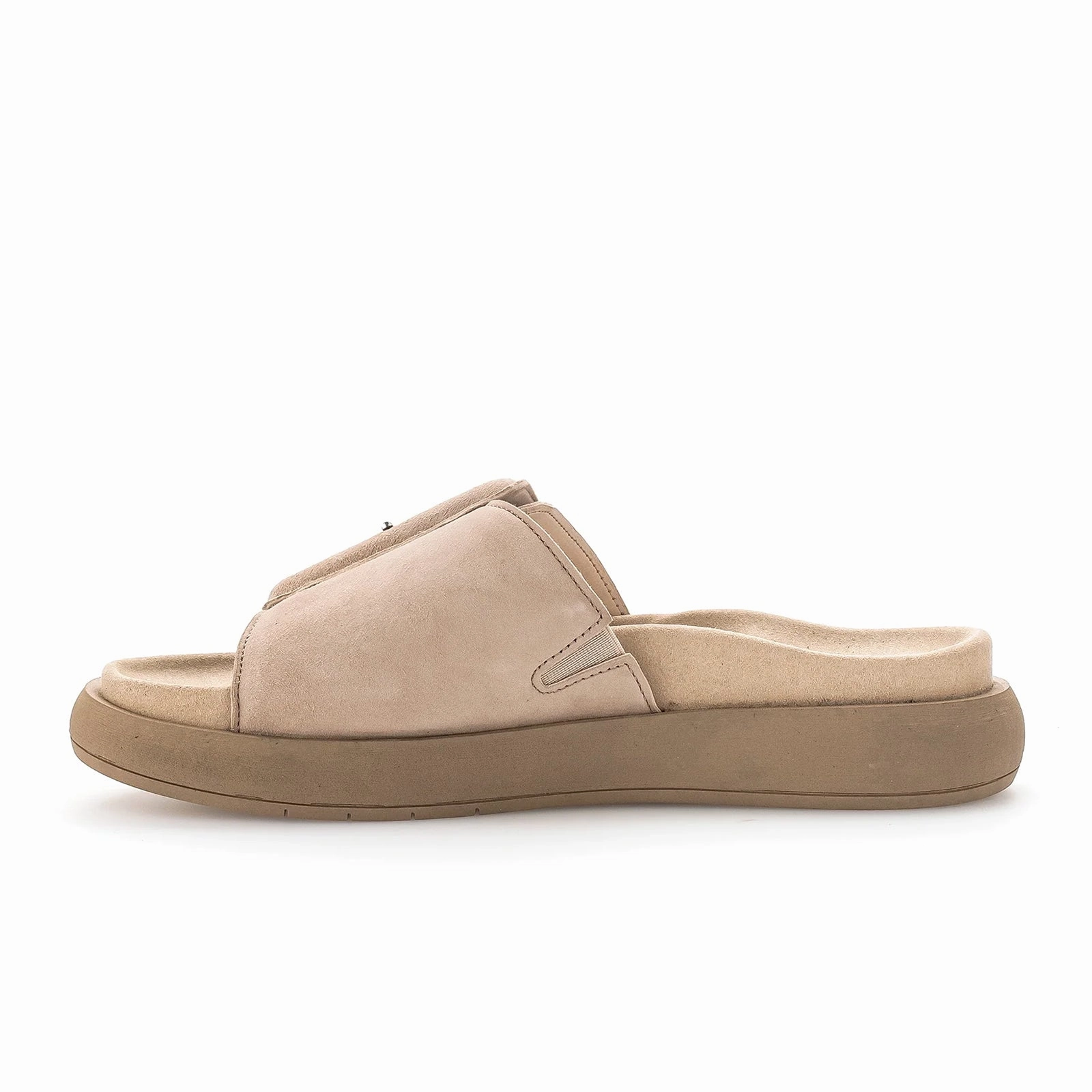 Gabor 751 Slide Sandal (Women) - Desert Samtchevreau Supportive