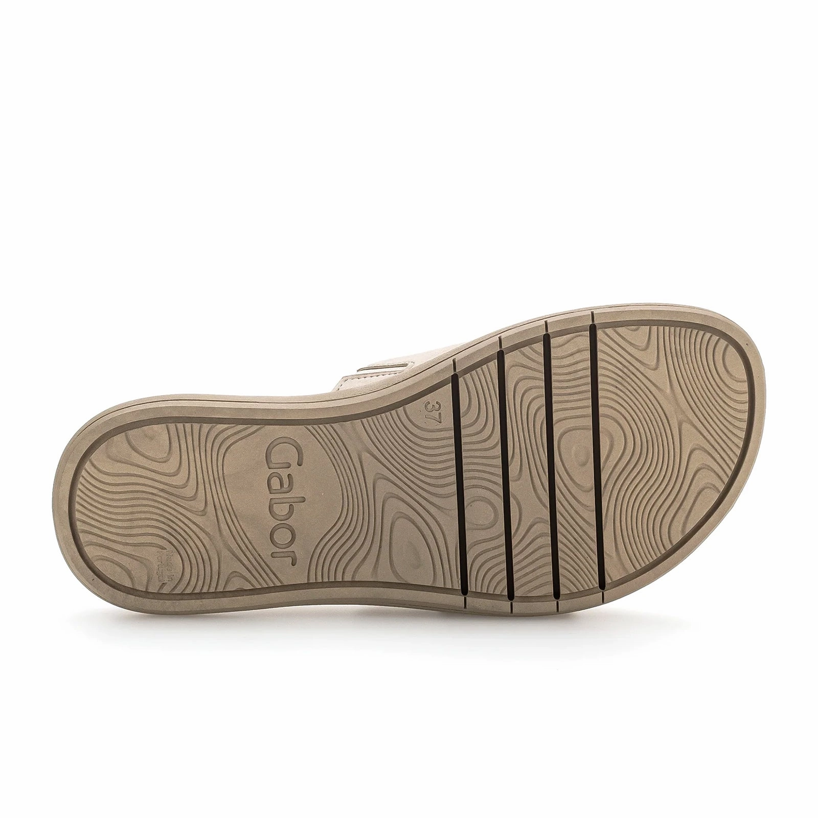 EVA sole Cozy Vibes Gabor 751 Slide Sandal (Women) - Desert Samtchevreau