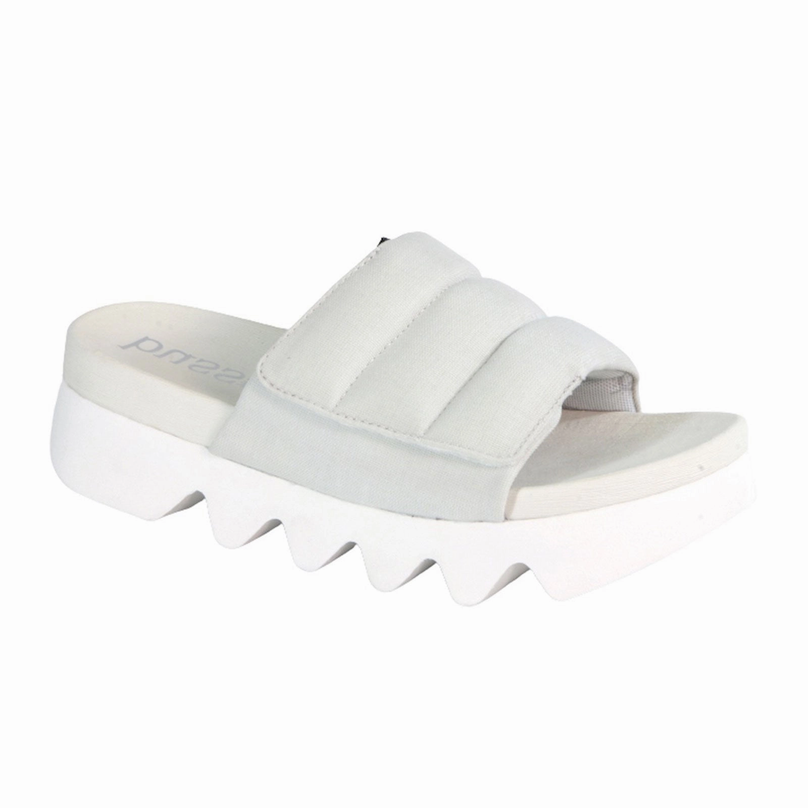Odor Resistant Material Open Toe Style Bussola Chance Slide Sandal (Women) - Glacier Grey Cordura