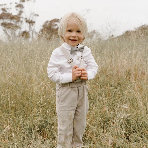 Bow Tie | Chambray Summer kids' apparel