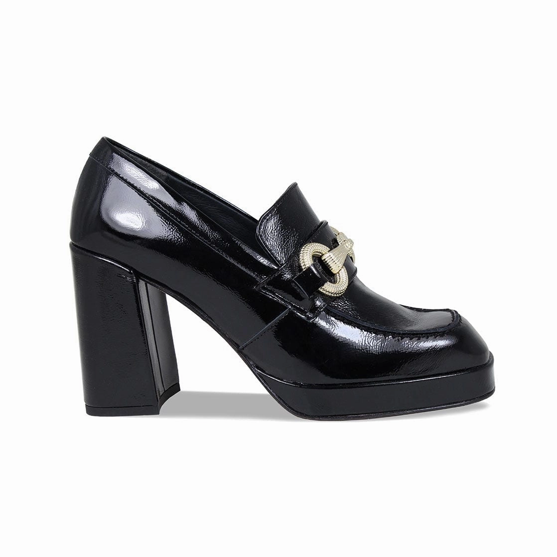 Urban Path Heel Soft Genevieve: Black Patent Leather