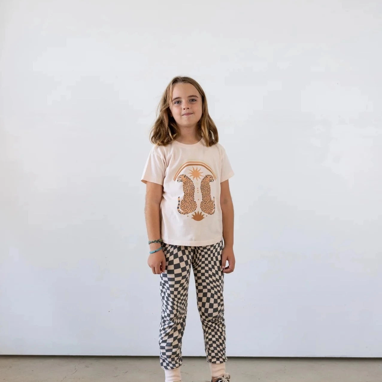 Girls Boxy Tee Wild One Denim items for children