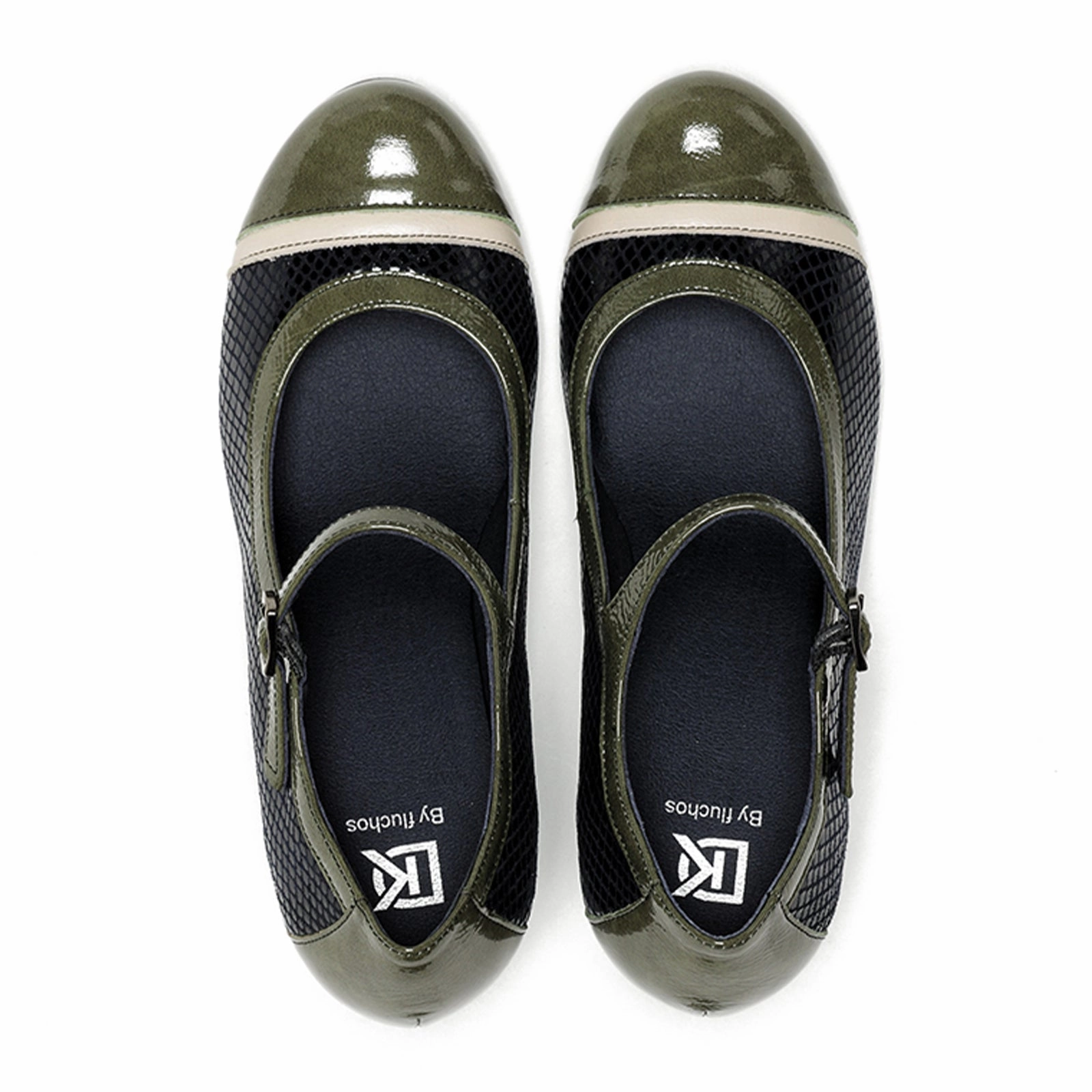 Bold Path Quick Wear Dorking Rodin D8669 Heeled Mary Jane (Women) - Campbel/Suga Navy/Herb