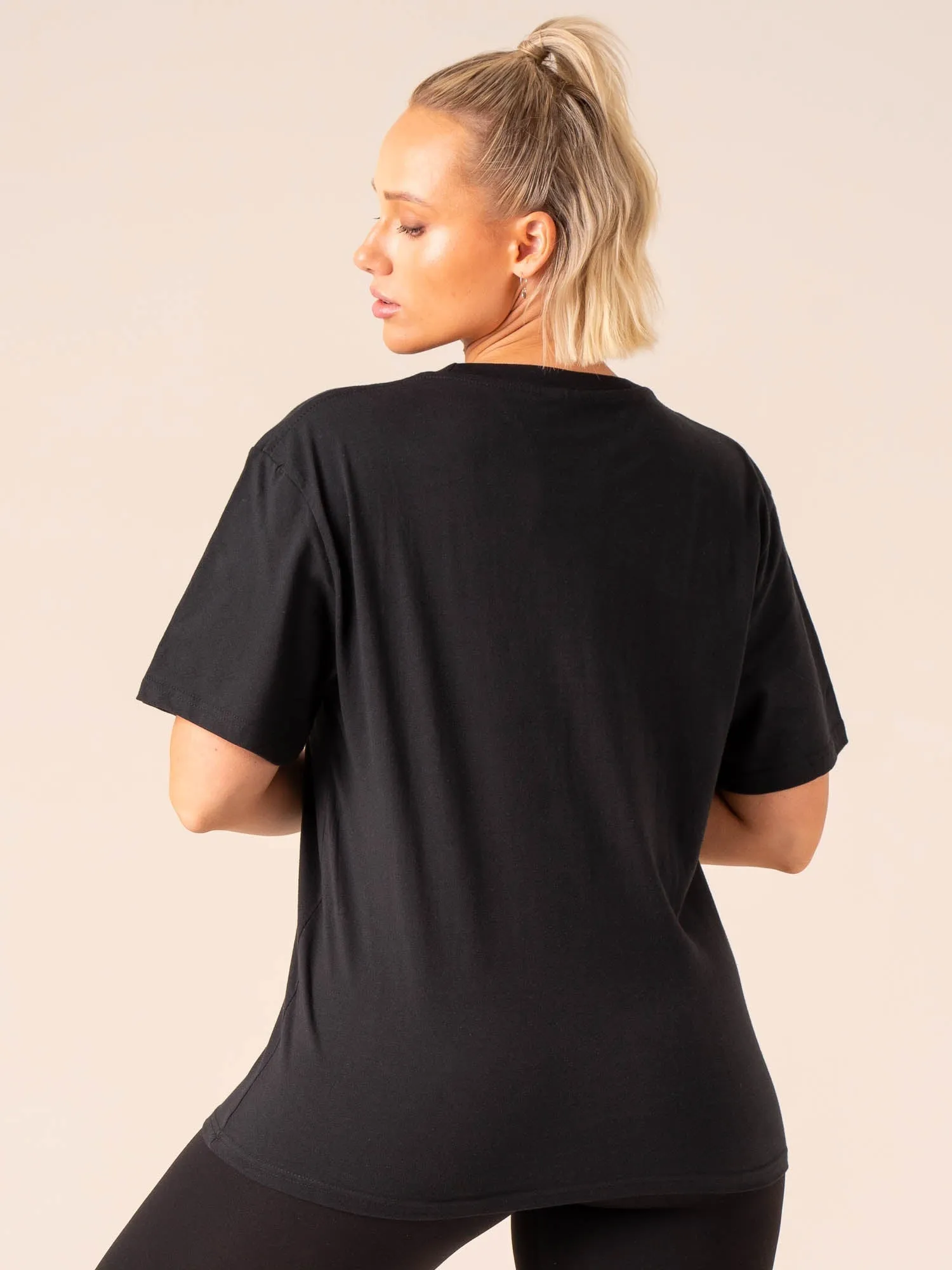 Grit Oversized T-Shirt - Black UV Protective Coating