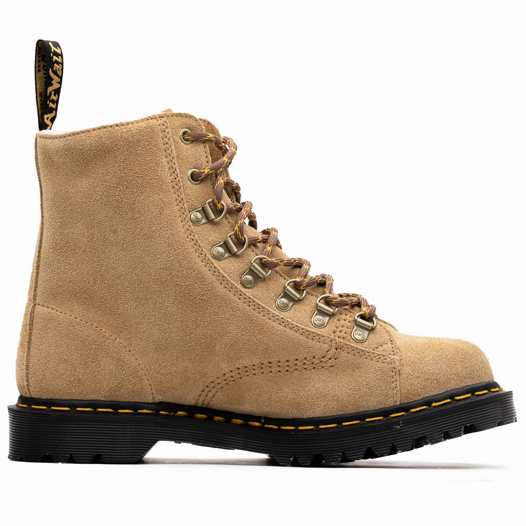 Dr. Martens Barton Suede Boots - Sand Power Step