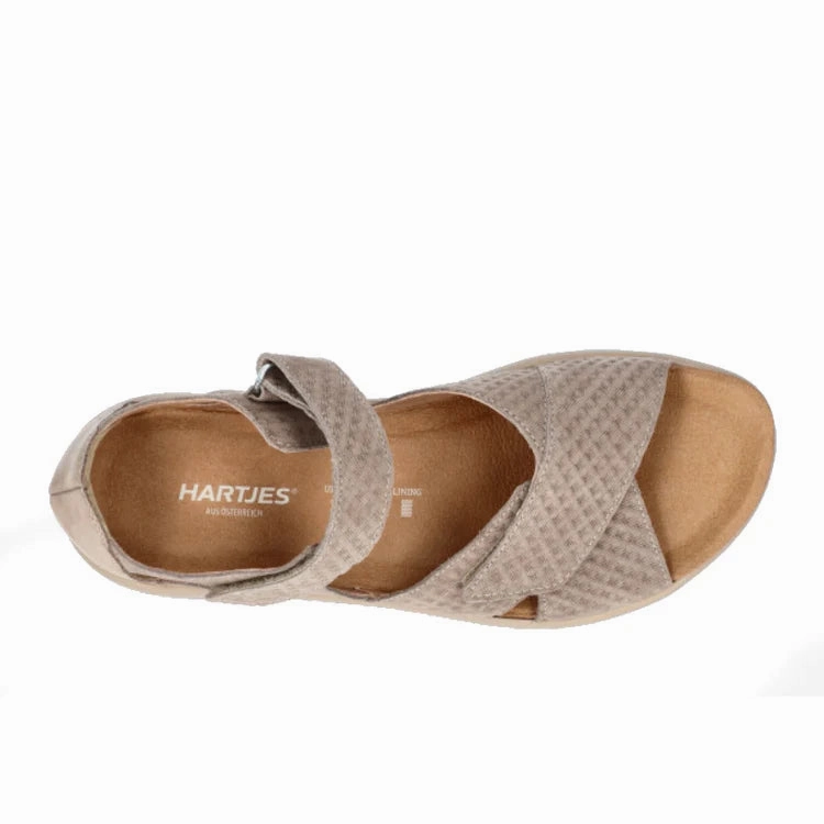 lightweight upper running shoes Dynamic Ankle Support Hartjes Pop Sandale Beige