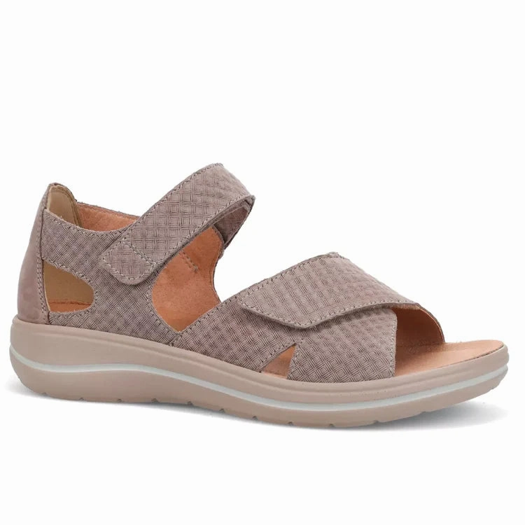 Flex Fit Midfoot Cage Micro Groove Traction Hartjes Pop Sandale Beige