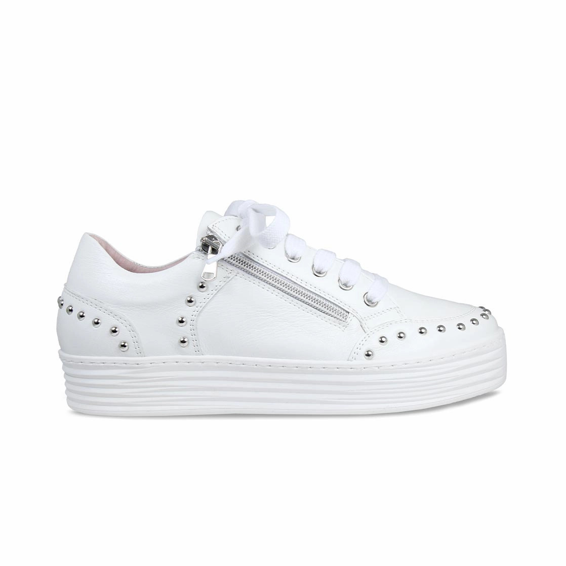 Soft Zone LightweightSole Haven: White Leather