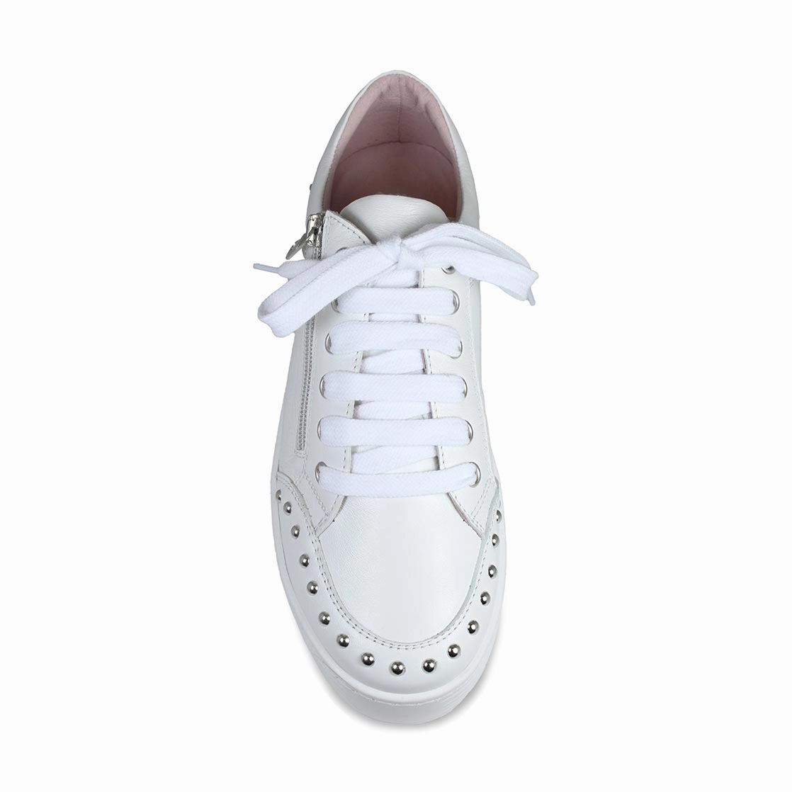 Heel To Toe Drop Haven: White Leather