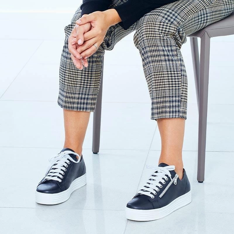 Hero: Black Leather All Day Comfort Padding