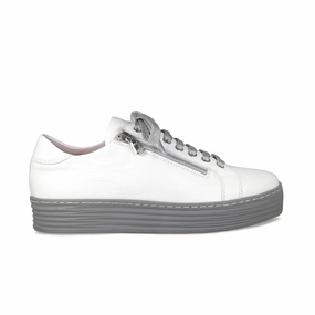 Ultra grip Anti Torsion Plate Hero: White Leather & Gray