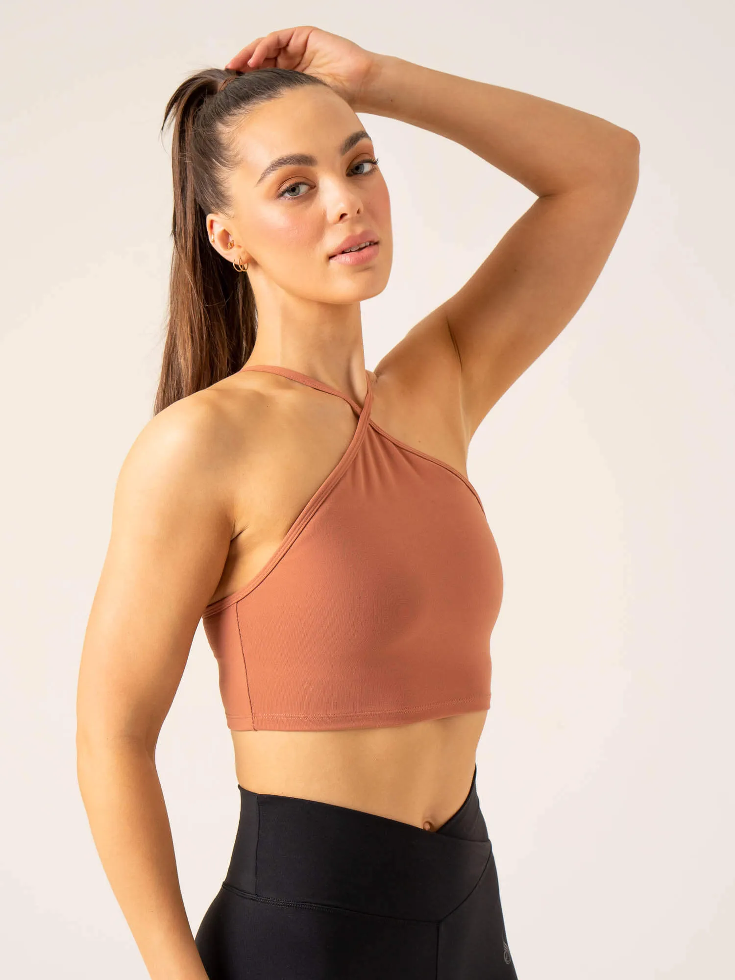 MultiPocket Design Momentum Tank Bra - Clay