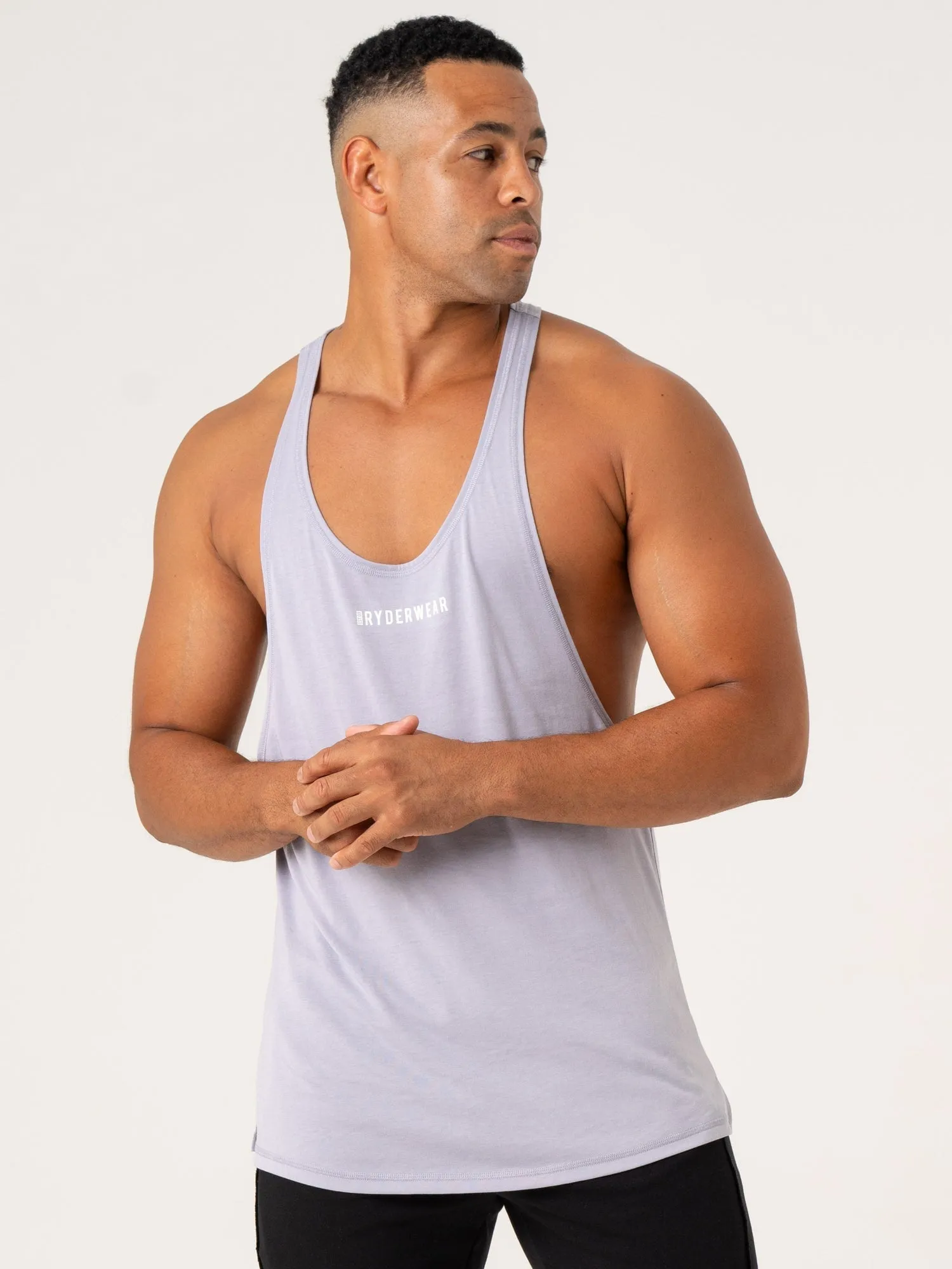 Four Way Stretch Fabric Pursuit Stringer - Lavender