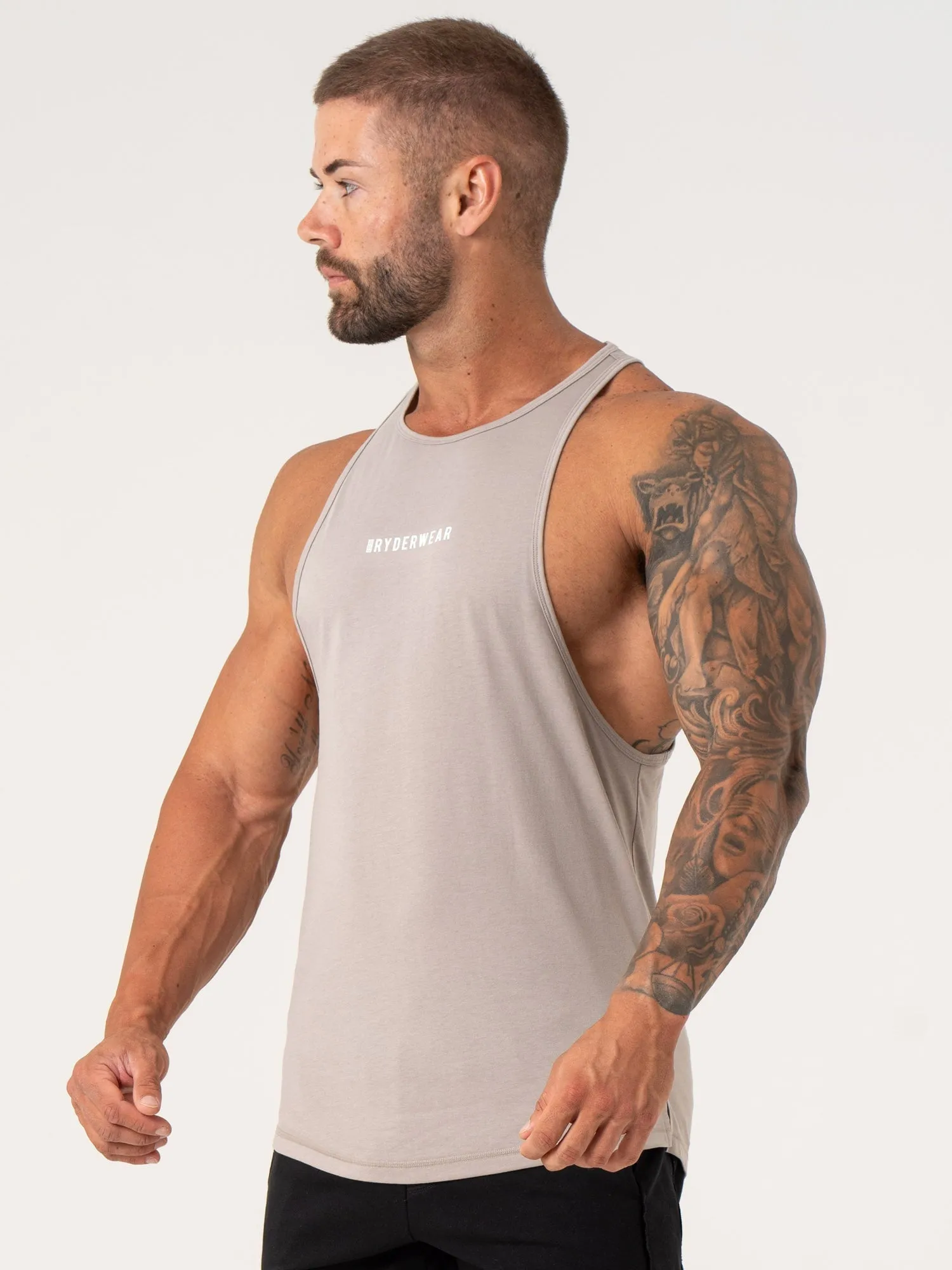 Fresh Cool Pursuit Tank - Taupe