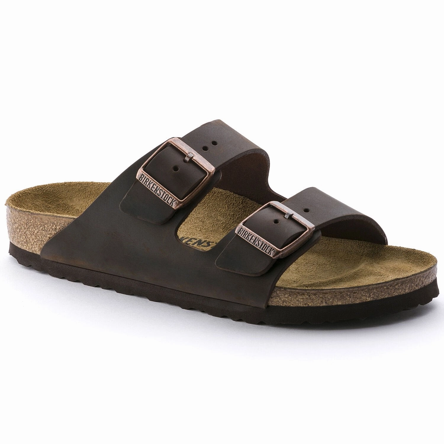 Birkenstock Arizona Soft Footbed Habana Oiled Leather Enhanced Toe Box