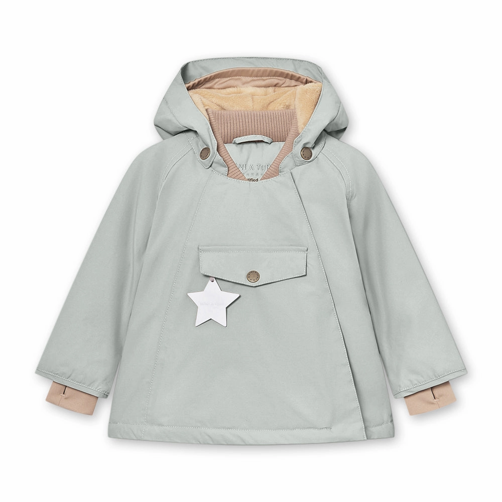 >MINI A TURE Kids WANG Winter Jacket - Puritan Grey Wool
