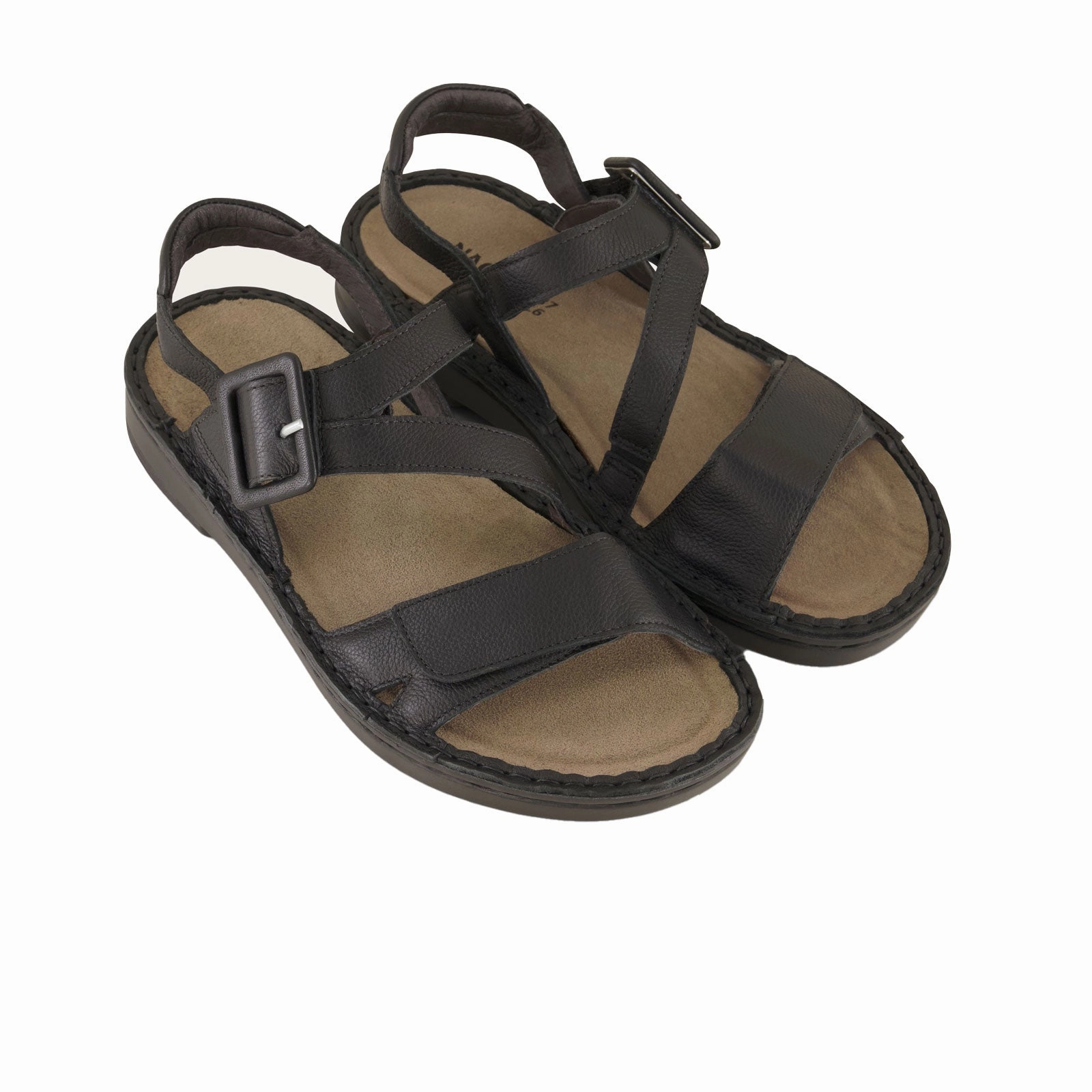 Quick Walk Slip Naot Castelo Backstrap Sandal (Women) - Soft Black Leather