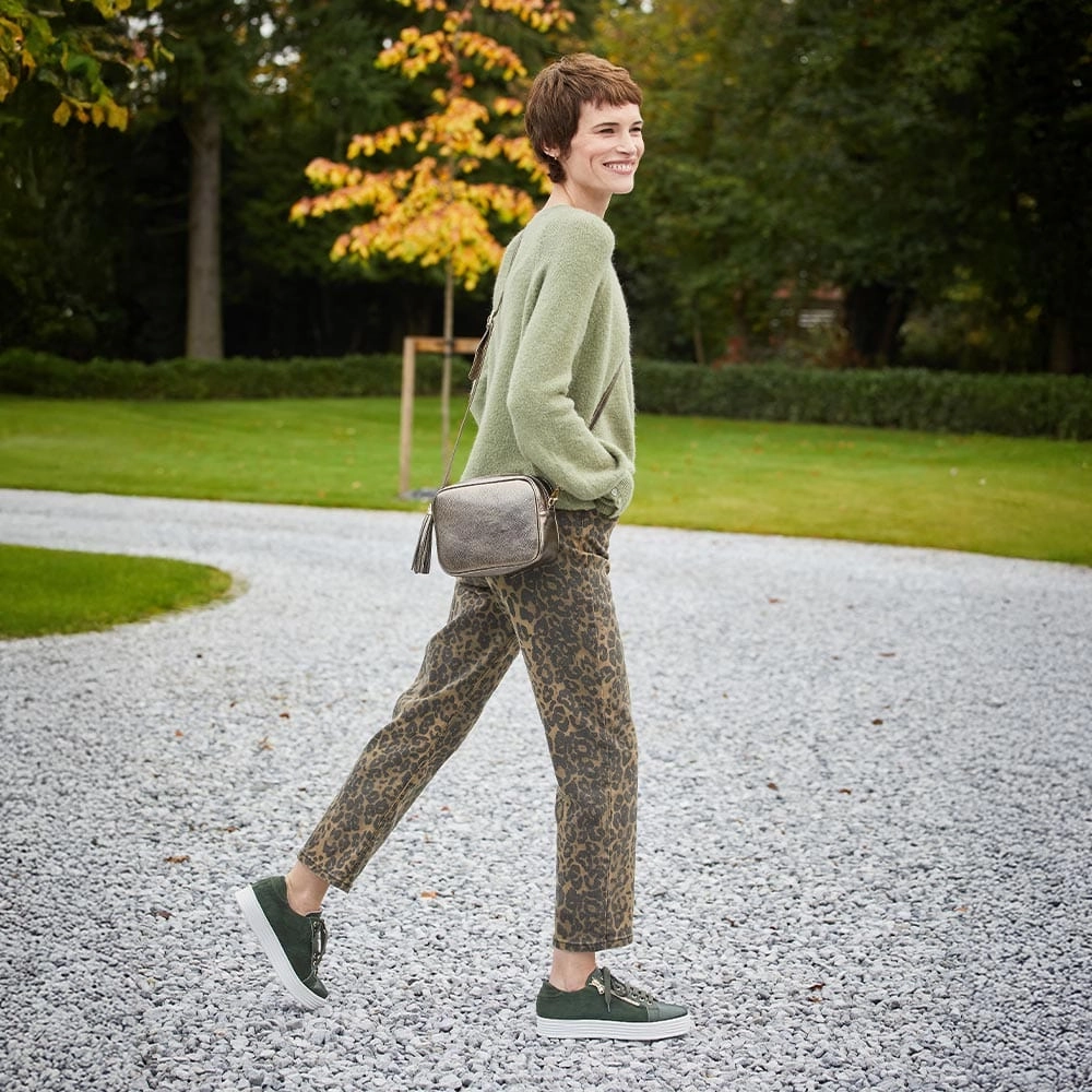 Hero: Forest Green Leather & Suede All-Purpose Use