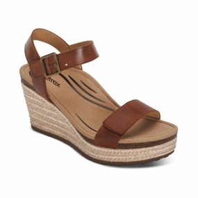 indoor - outdoor shoes Aetrex Sydney Walnut