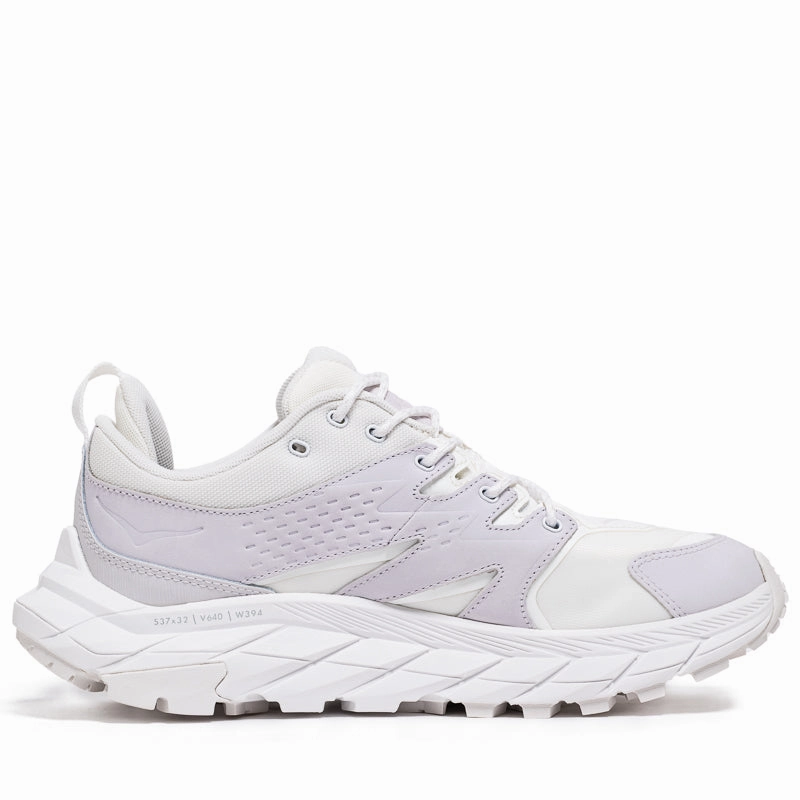 Market Walks Open   Toe Hoka Anacapa Low GTX - White/Nimbus Cloud