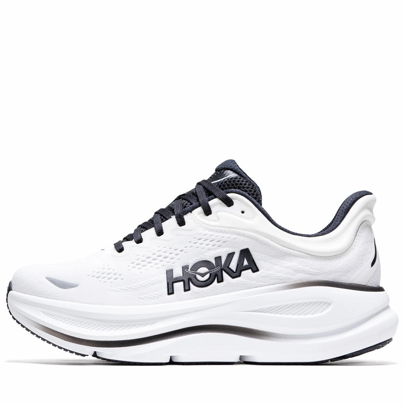 Soft Safe Hoka Bondi 9 - White/Black