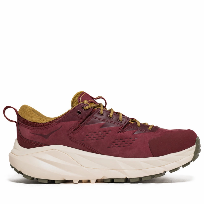 Slip-On Shoes Steady Lane Hoka Kaha Low GORE-TEX TP - Varsity Burgundy/Alabaster