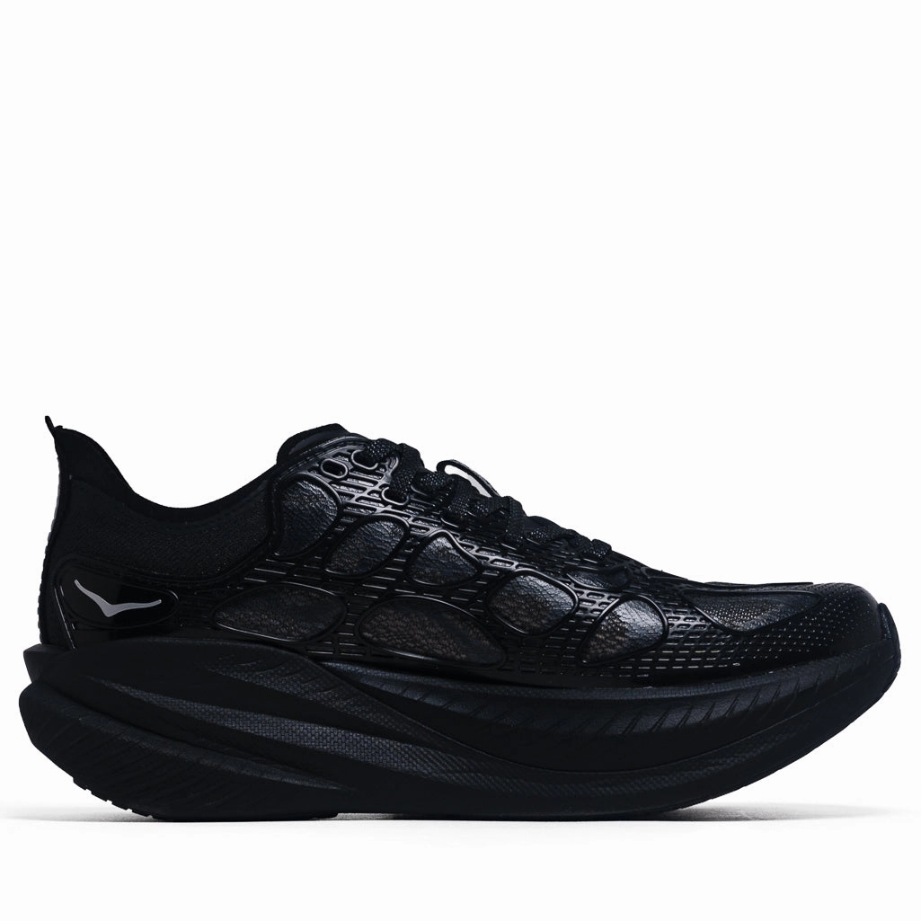 Hoka Mach X Caged - Black/Midnight Blue Neutral Colors