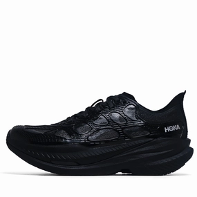 Flexible Comfort Hoka Mach X Caged - Black/Midnight Blue