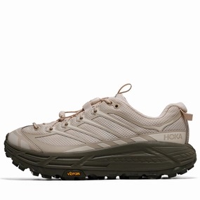 Comfy Flow Winter Comfort Hoka Mafate Three2 - Oat Milk/Eucalyptus