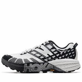 Hoka Speedgoat 2 - Black/Frost Grip Walk