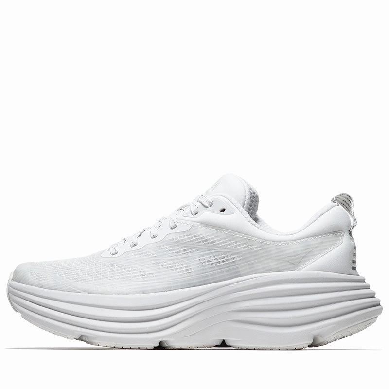 Stone Lane Hoka U Bondi 8 TS Caged - White/Cosmic Grey