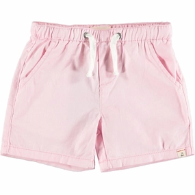 Running clothes for children Easy - to - wear Hugo Twill Shorts- Pink