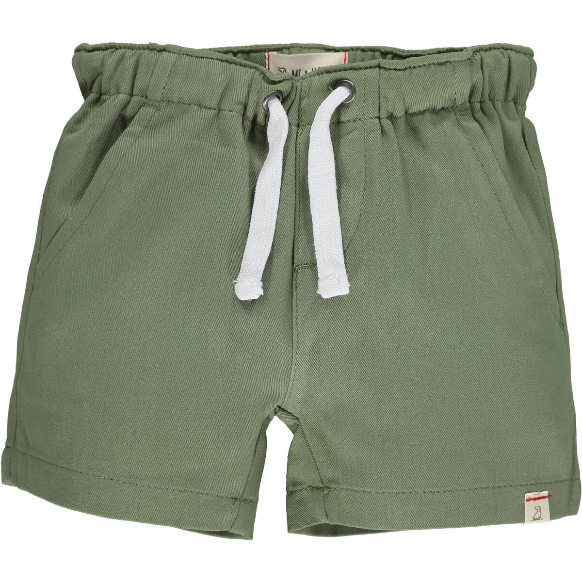 Hugo Twill Shorts - Khaki Swimwear for kids weekend