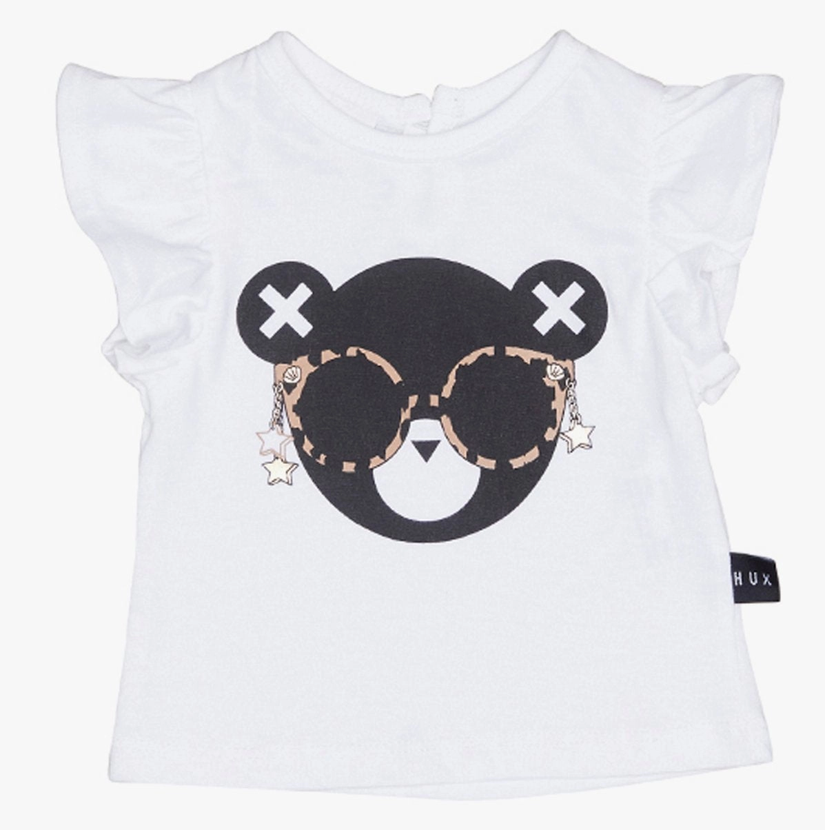 Easy - to - take off Huxbaby HB1064 STAR HUX FRILL Top