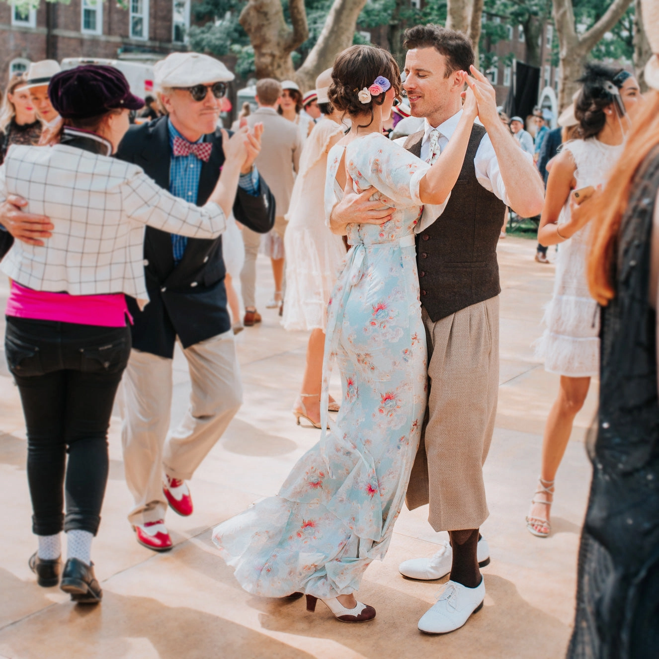 Aris Allen 1932 White Captoe Swing Dance Shoes High Top Stability Sport Aesthetic