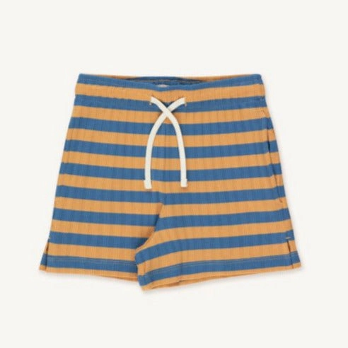 Play - wear Matt TINYCOTTONS Kids STRIPES SHORT in Night Blue Stripes 081