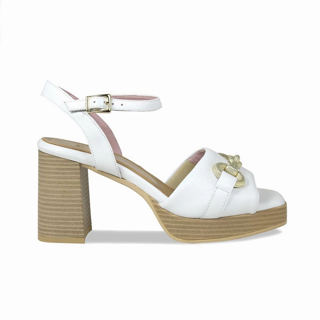 Effortless Walking Selma: White Leather