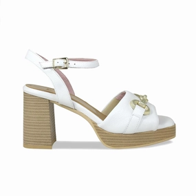 Effortless Walking Selma: White Leather