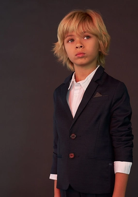 IKKS BOYS' SUIT [Jacket   Trousers] - 10Y Medium Naughty