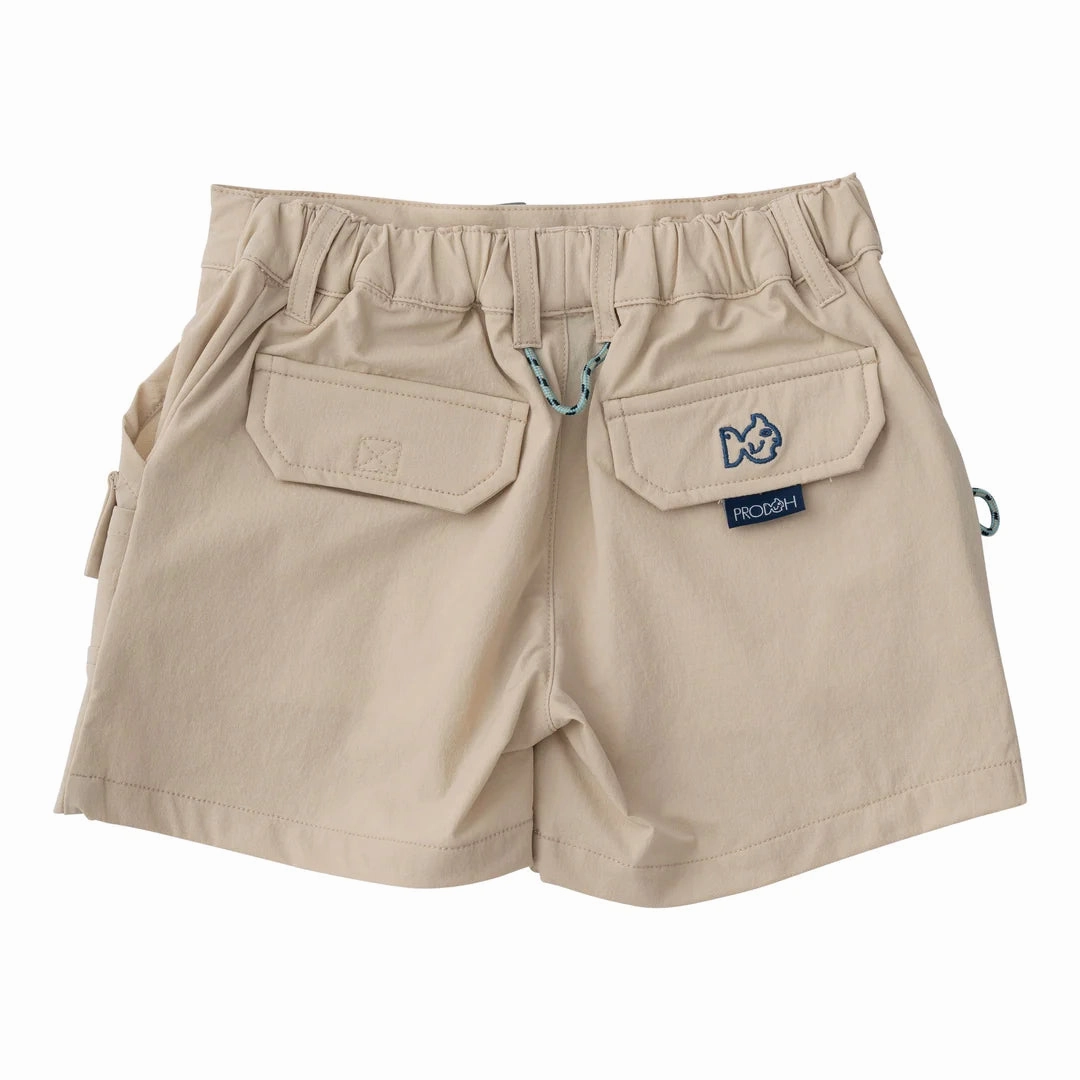 Plaid Playtime clothing Inshore Performance Short - Khaki
