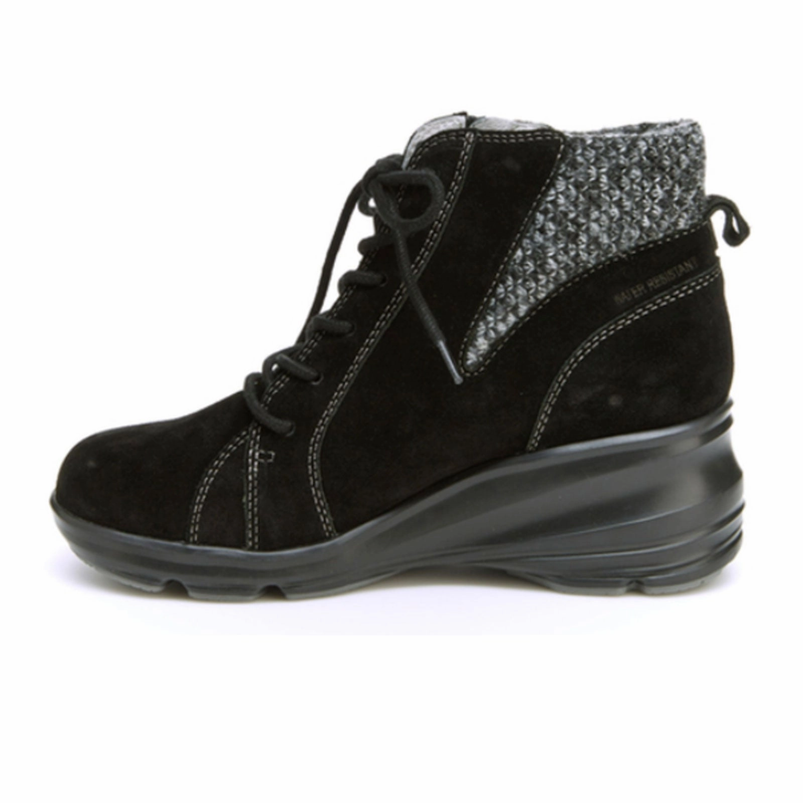 Jambu Stella Water Resistant Ankle Boot (Women) - Black Chic Vibe Work Friendly