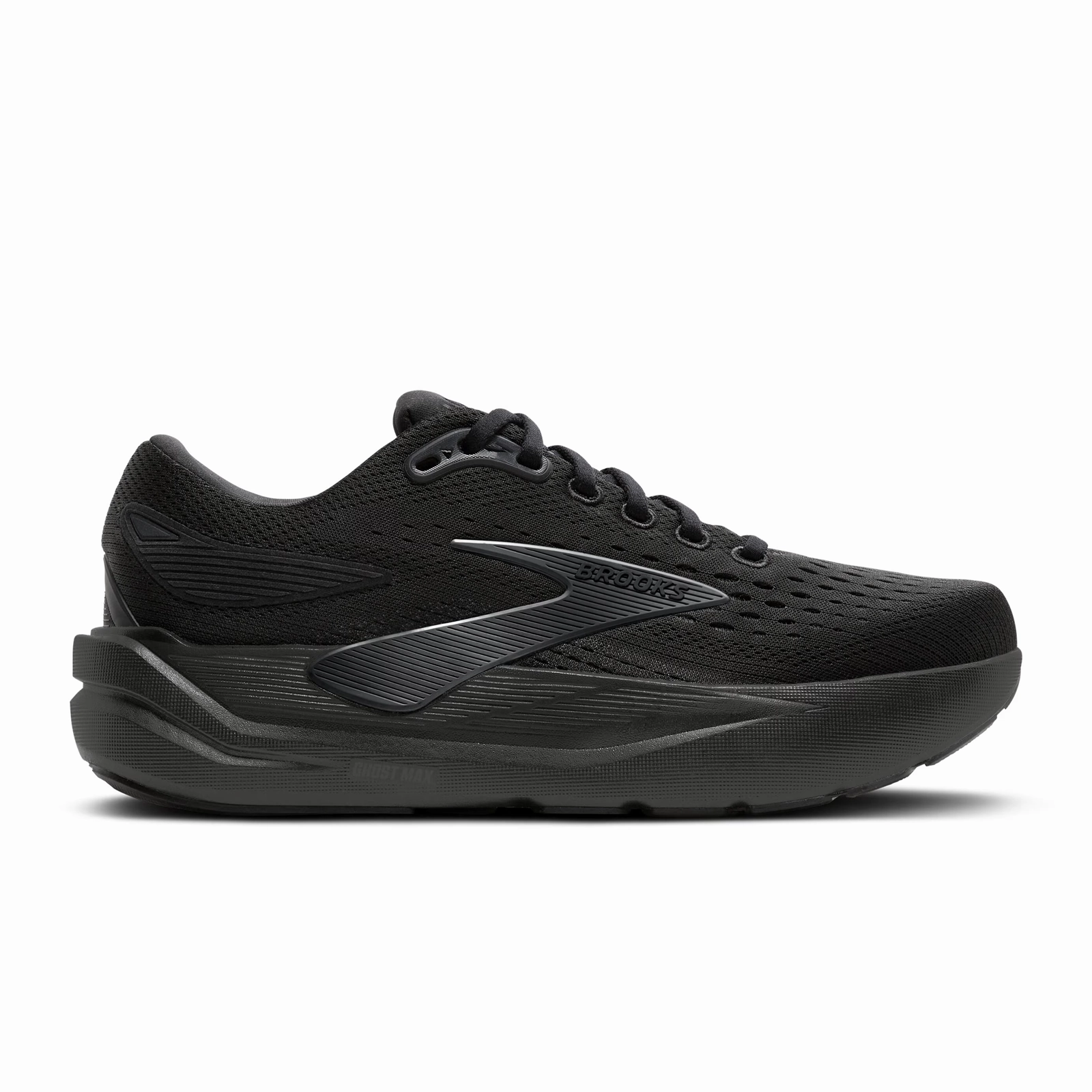 Fair Spot Brooks Ghost Max 3 Running Shoe (Men) - Black/Black/Ebony