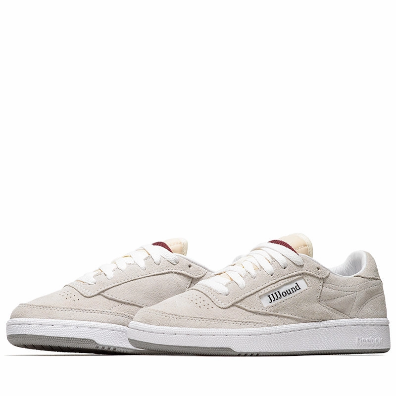 JJJJound x Reebok Club C 85 - White/Chalk Simple Look