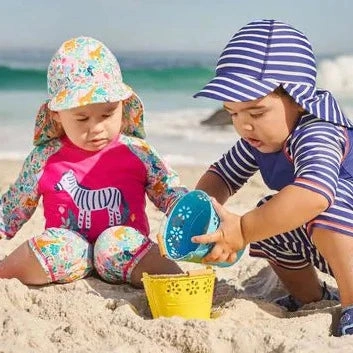 Faux fur kids' clothing best - selling Jojo Maman Bebe Kids 2 Piece Sun Protection Swim Suit - Safari