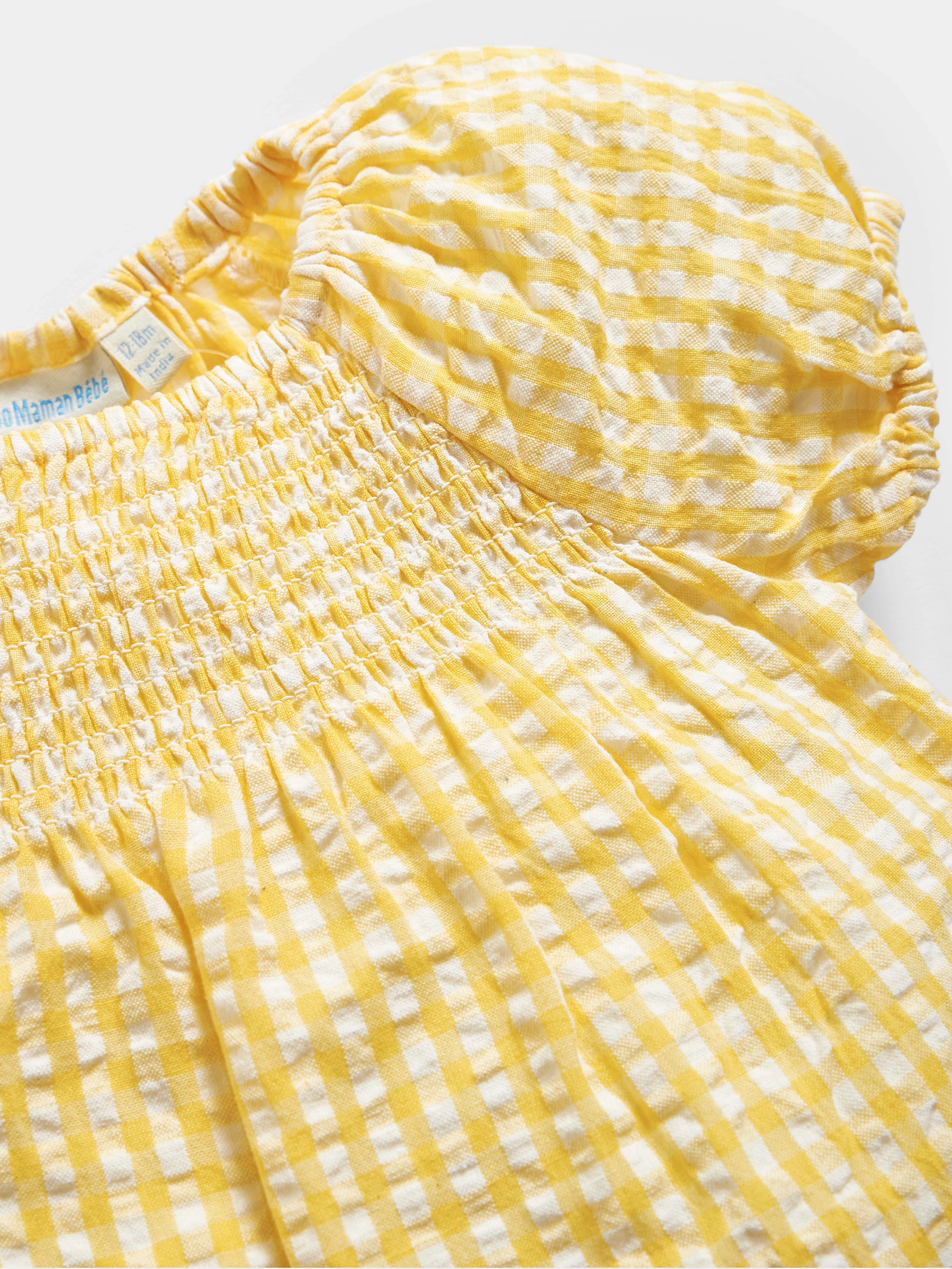 Jojo Maman Bebe Kids Girl's Floral Applique Smock Top Striped kids' clothing