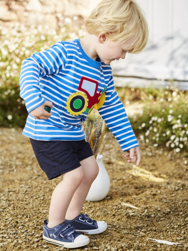 Jojo Maman Bebe Tractor Arm Applique Top Cozy Safe